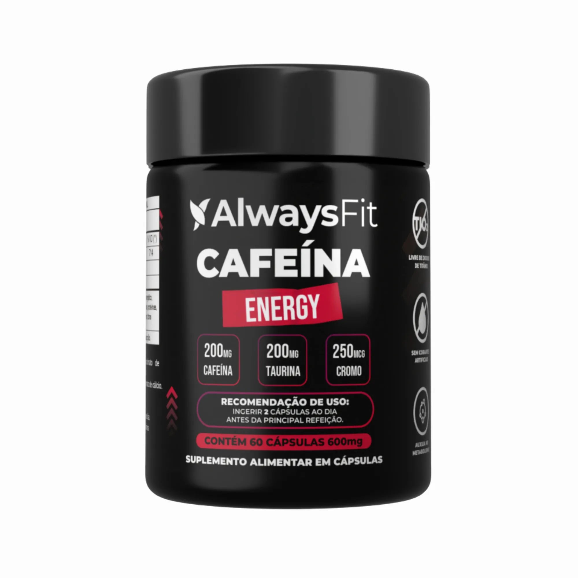 Cafeína Energy — Suplemento alimentar em cápsulas