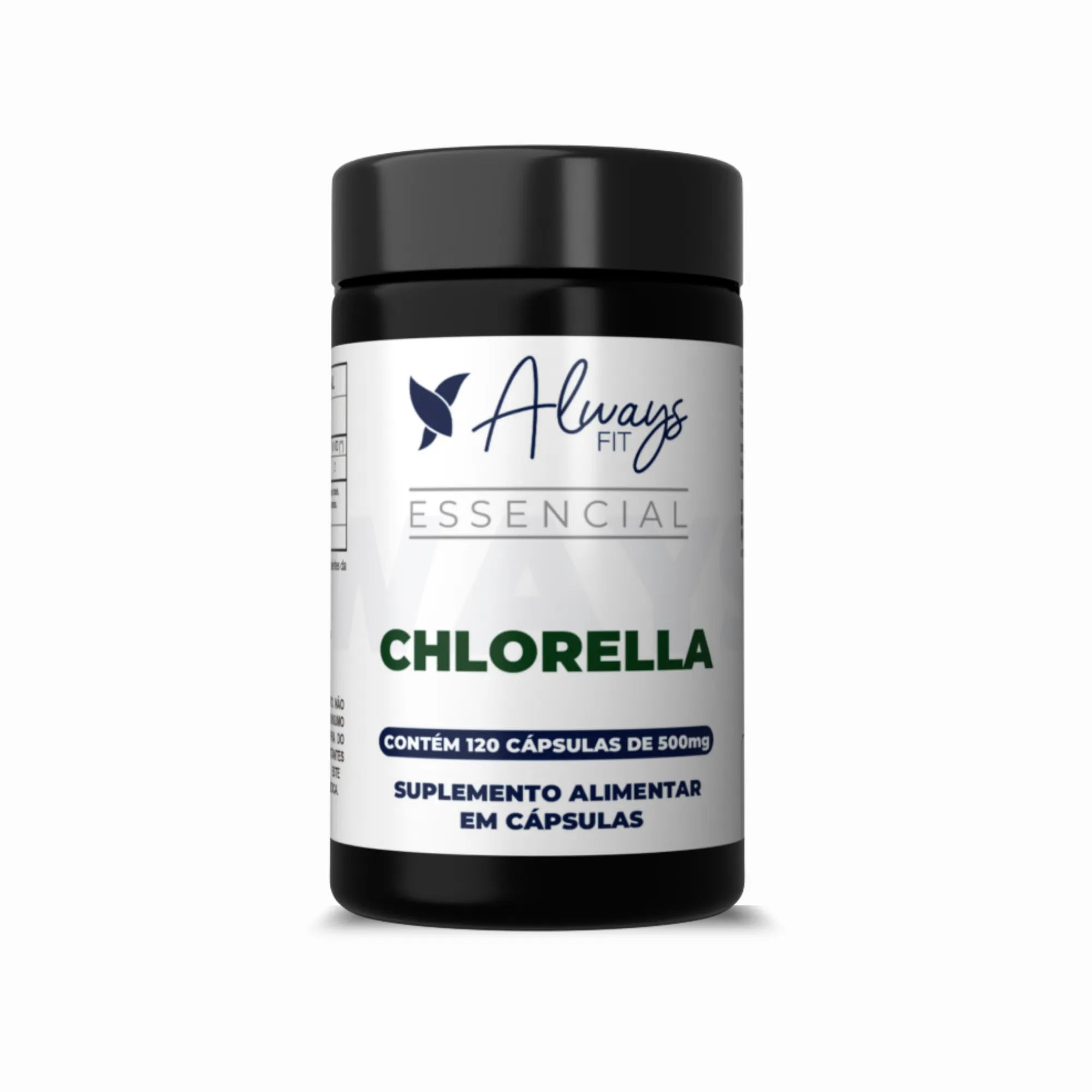 Chlorella — Suplemento alimentar em cápsulas