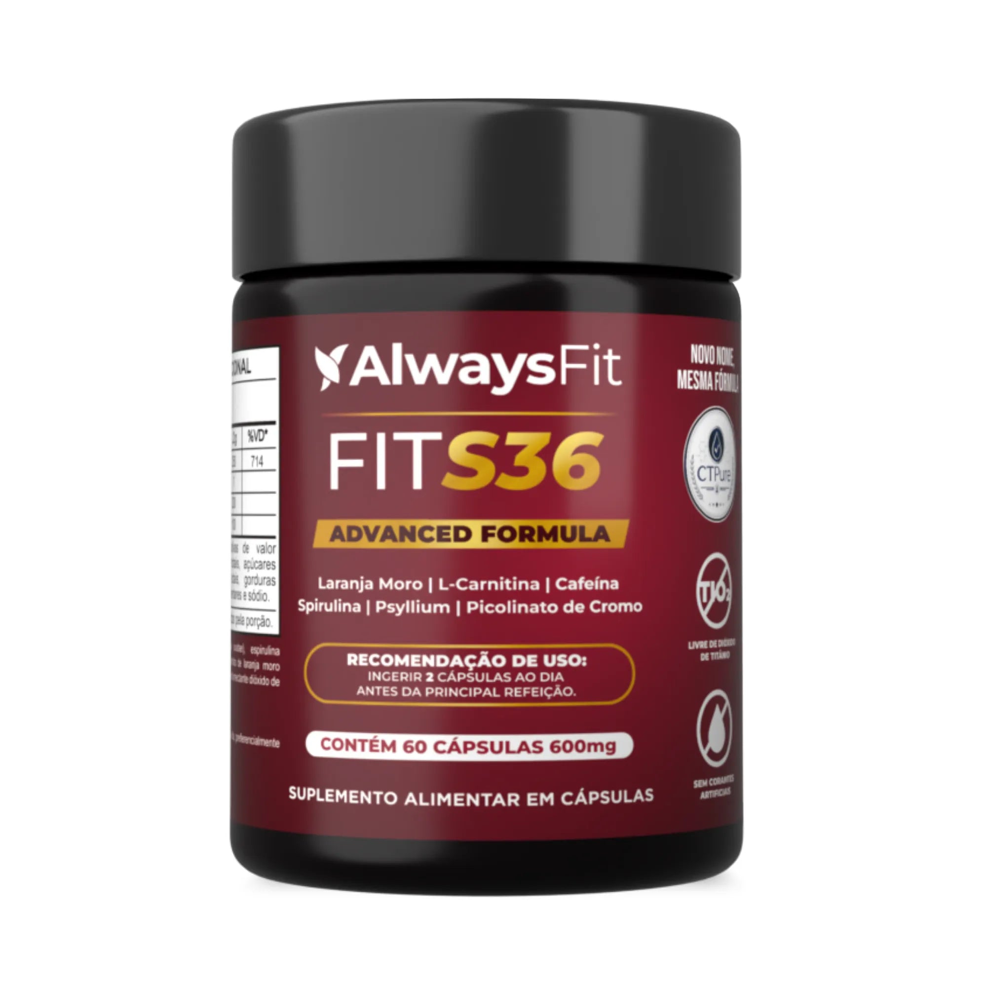 FitS36 — Suplemento alimentar em cápsulas