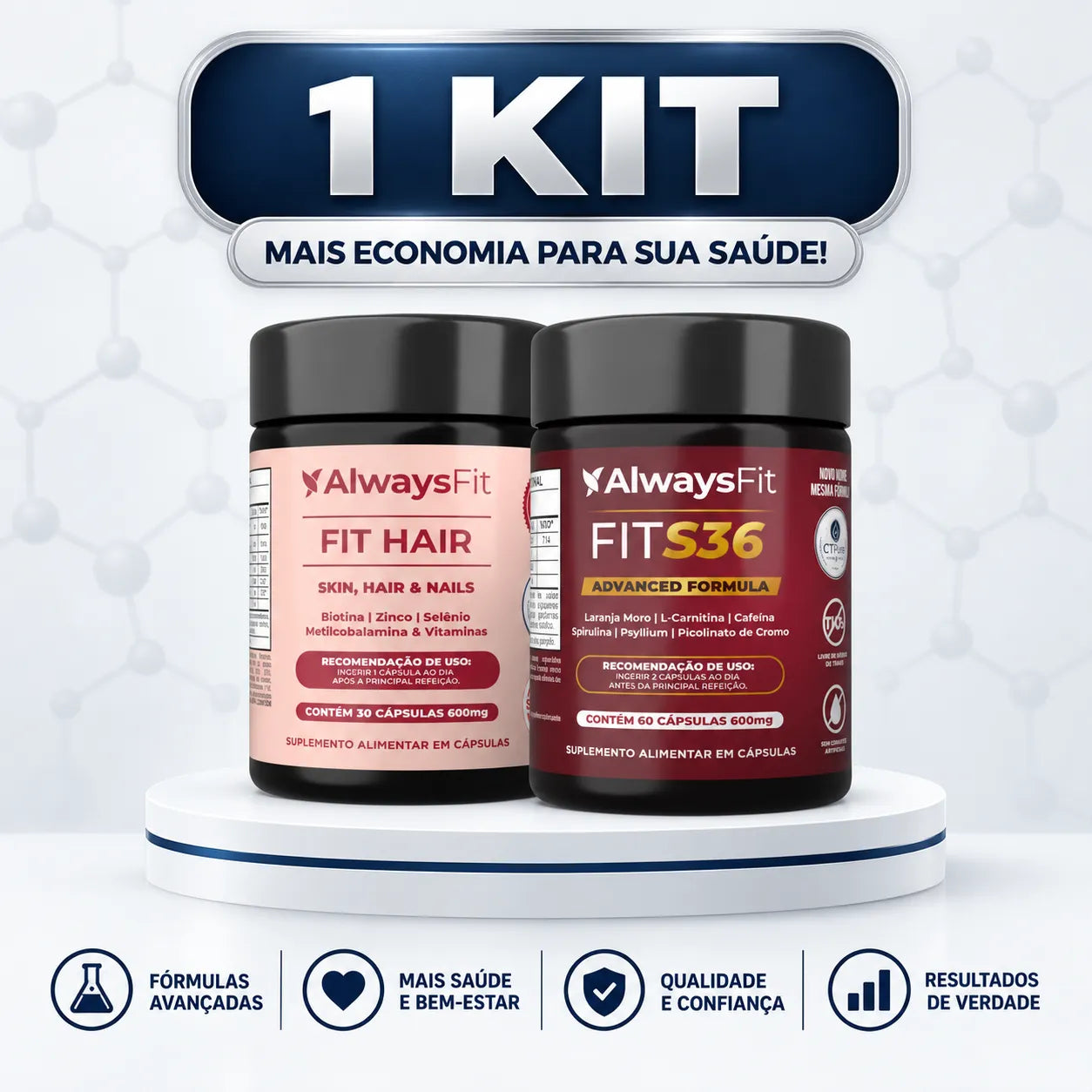 Kit FitHair + FitS36