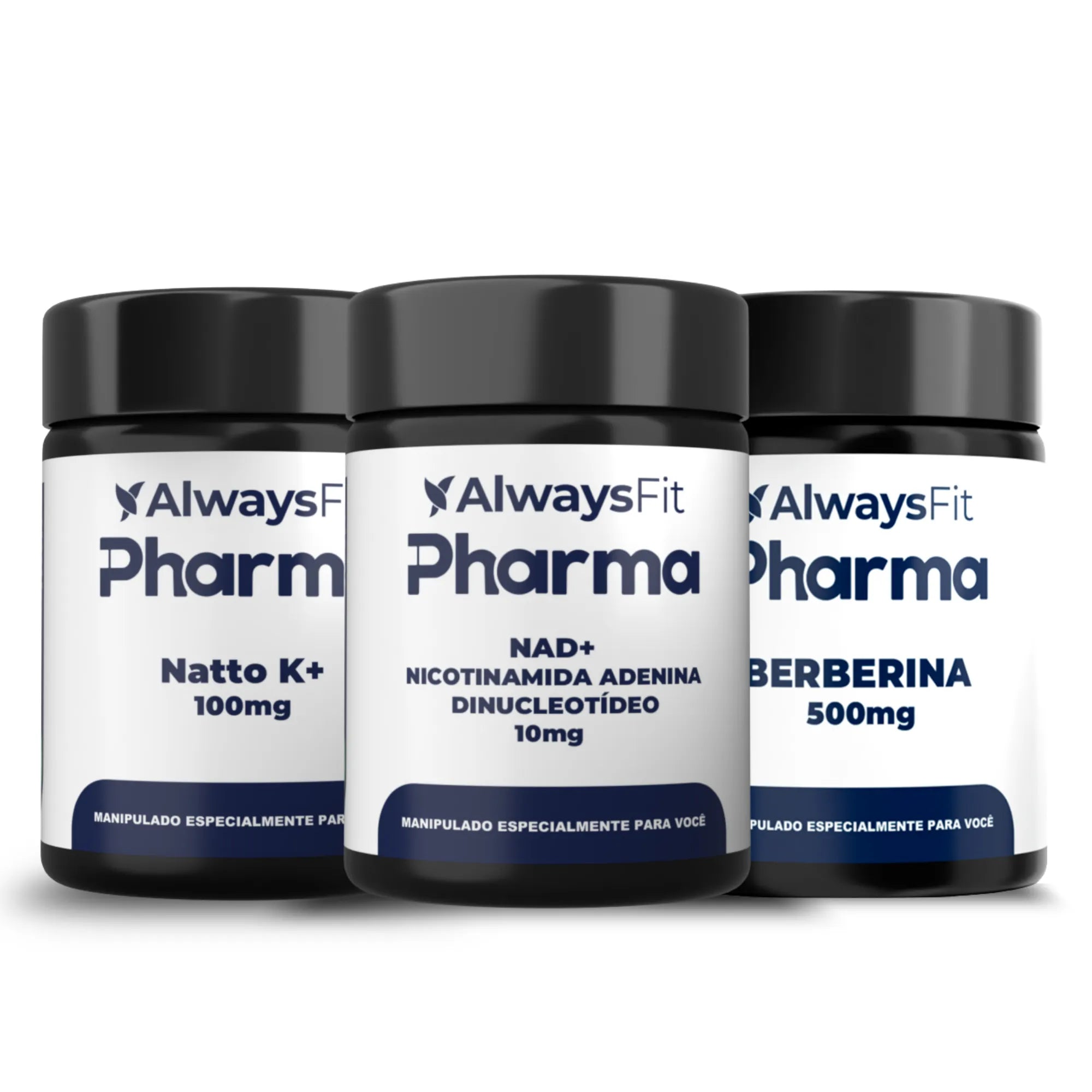 Kit 14 - Berberina + NAD+ + Nattokinase
