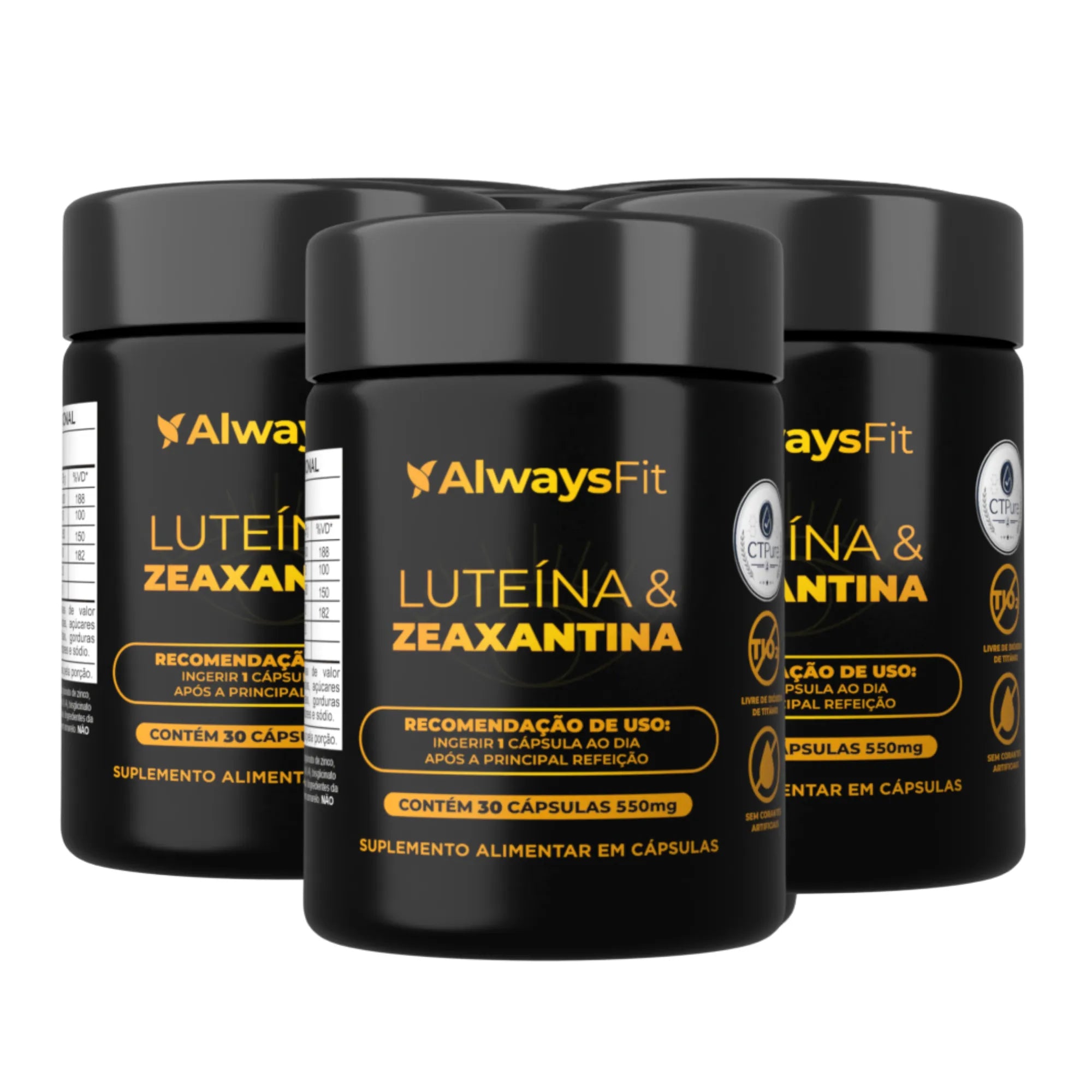 Luteína & Zeaxantina  — Suplemento alimentar em cápsulas