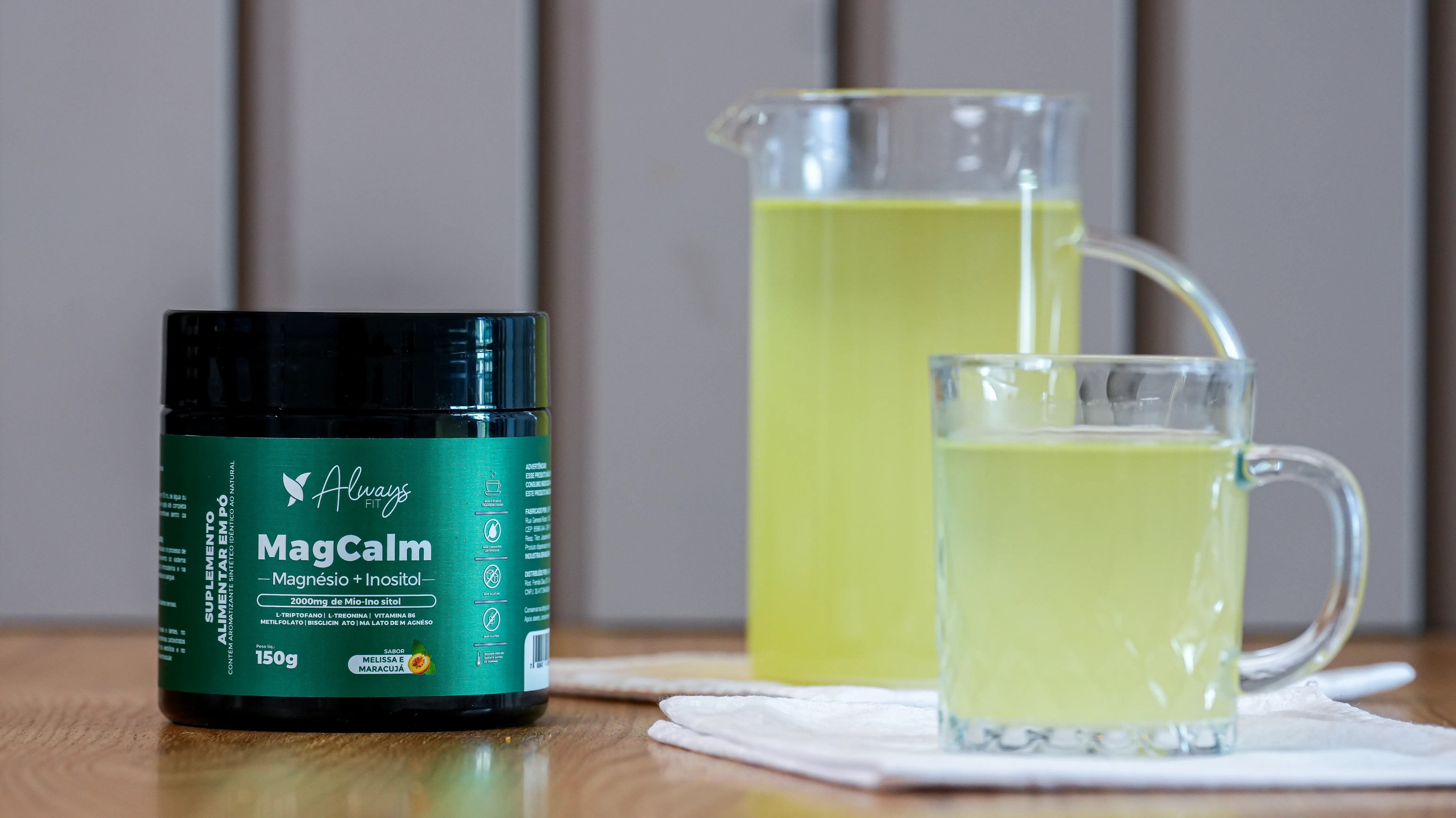 MagCalm — Suplemento alimentar em pó