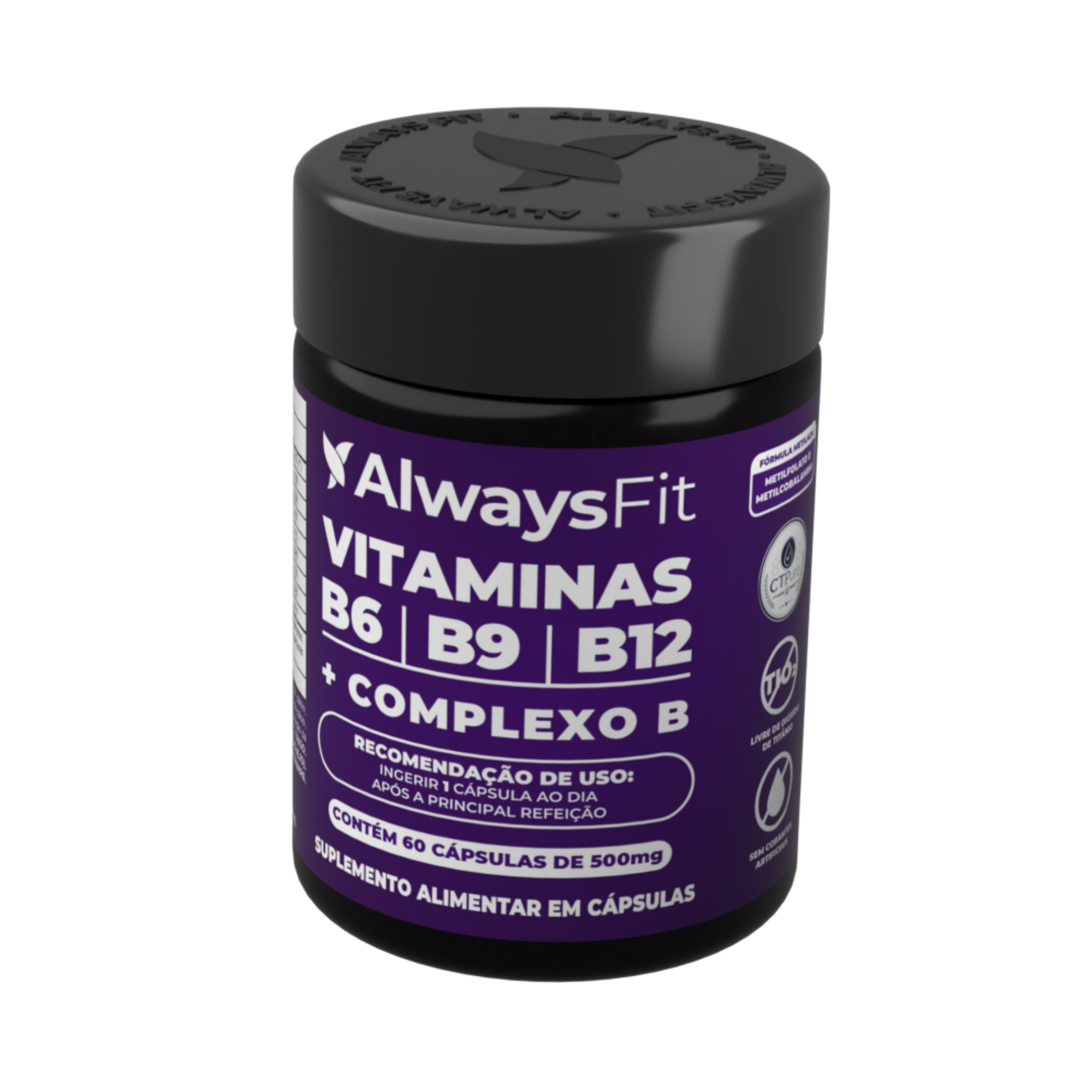 Vitaminas B6 B9 B12 + Complexo B em cápsulas – Energia, metabolismo e equilíbrio diário