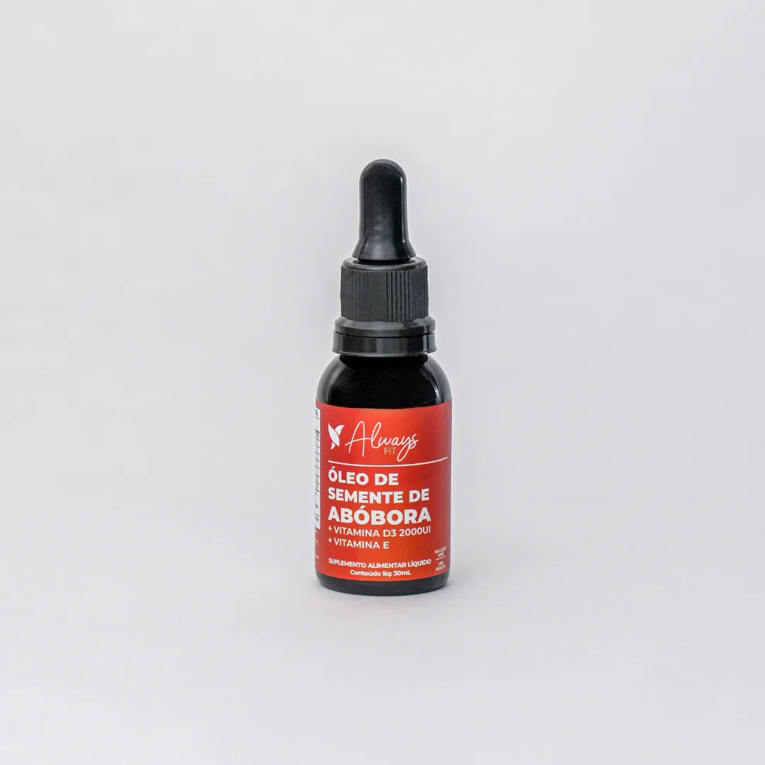 Kit 3 Óleos de Semente de Abóbora com Vitaminas D3 e E