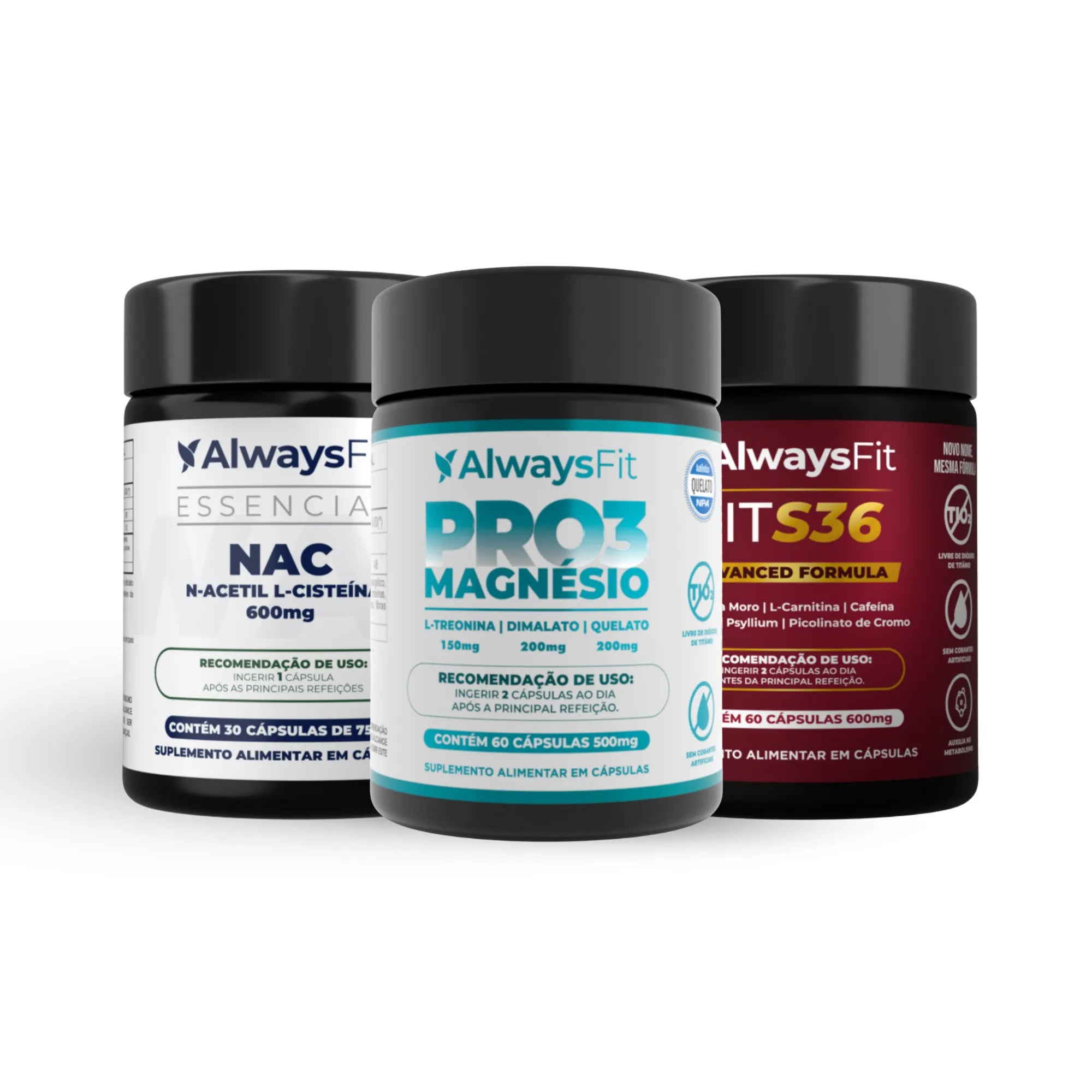 Kit 11 - Always Fit – Pro3 + FitS36 + Nac