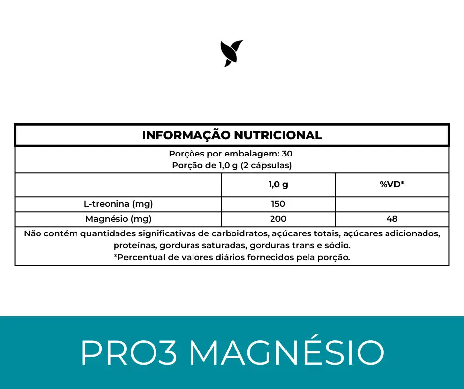 Kit 3 Pro3Magnésio + Melatonina