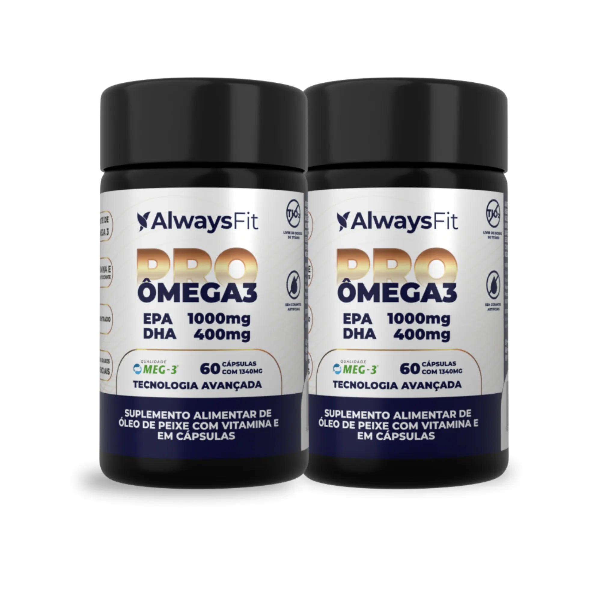 ProÔmega 3 — Suplemento alimentar de ácidos graxos ômega 3, em cápsulas