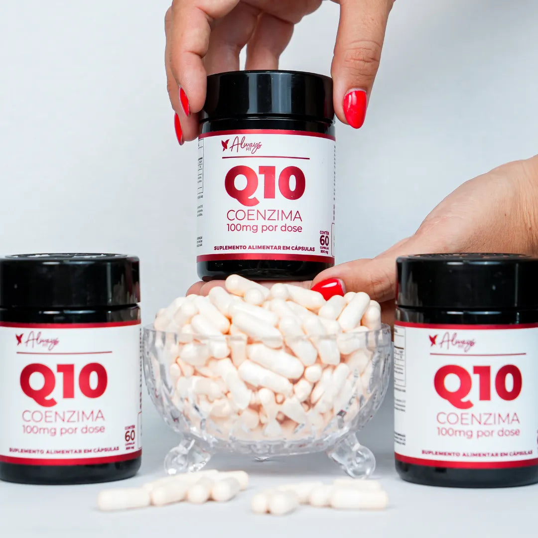 Coenzima Q10 — Suplemento alimentar em cápsulas