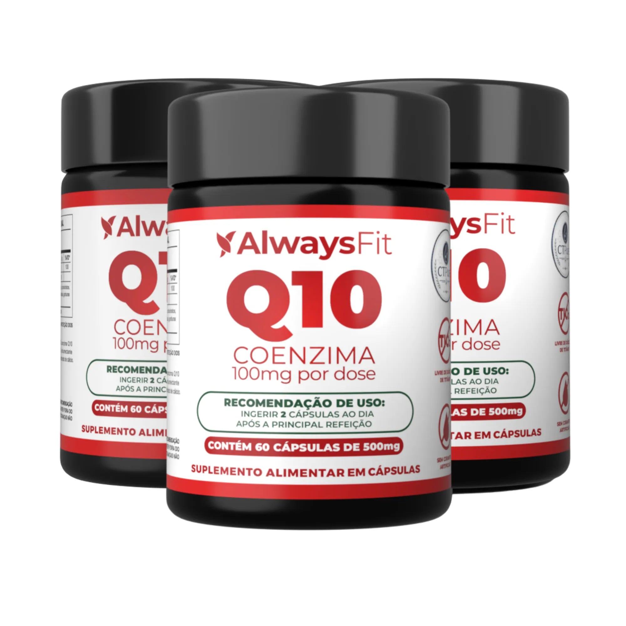 Coenzima Q10 — Suplemento alimentar em cápsulas